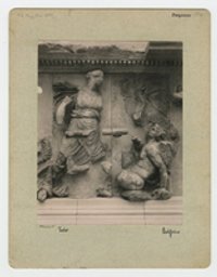 Pergamonaltar, Ostfries - Ausschnitt: Leto
