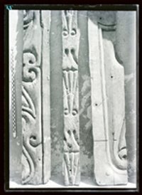 Al-Dschausaq al-Chaqani, Vorsäle, 3 Holzbretter (Ornament Nr. 20, 52, 73) (Wood (Ornament No. 20, 52, 73))