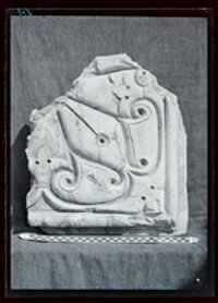 Marmor, Gips und Holz: Gipsornament (Ornament Nr. 14) (Throne Halls, stucco, antechambers (Ornament No. 14))