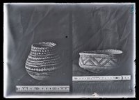 Prähistorische Keramik: Schale (Samarra Grabungsnummern 241, 151) (Samarran culture pottery)