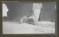Grabung im al-Dschausaq al-Chaqani, Bab al-ʿAmma (Bab al-ʿAmma, iwan under excavation)