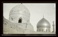 Schiitische Heiligtümer, Blick auf die Kuppeln (al-ʿAskari and al-Hadi, both domes of shrines)